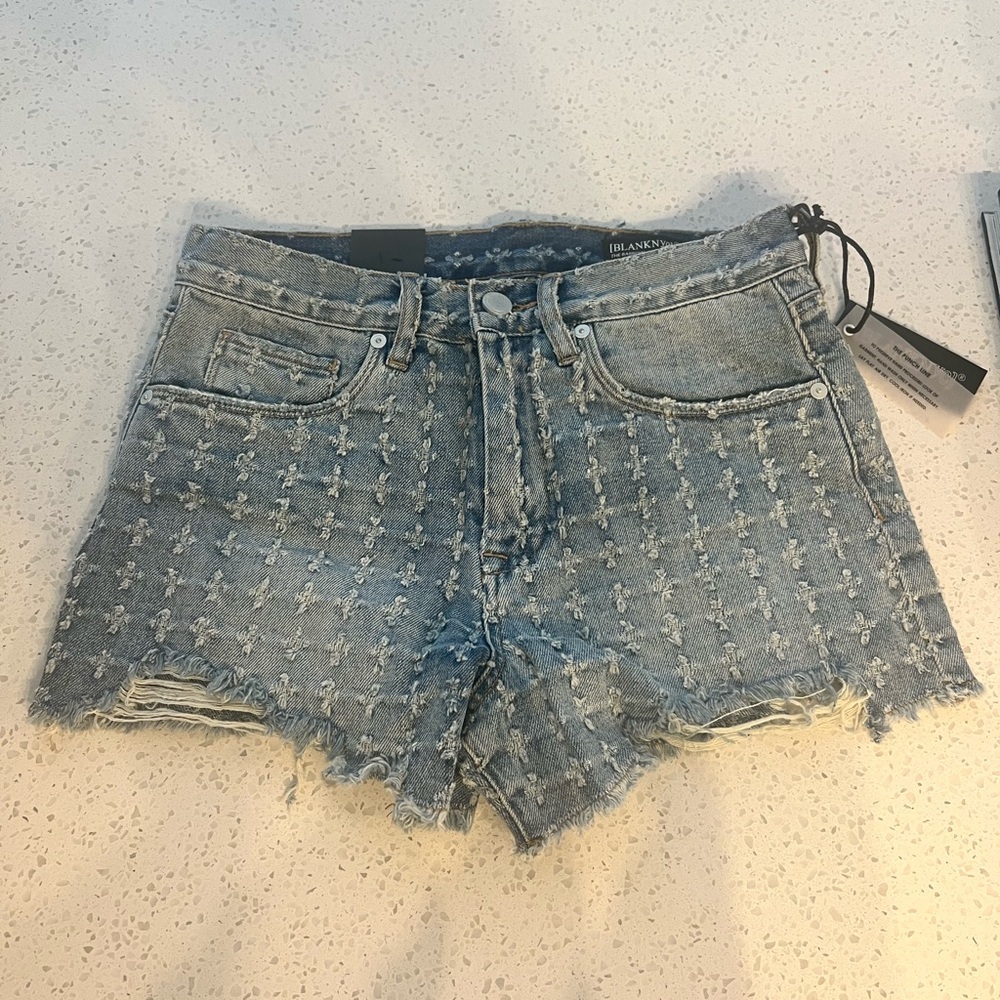 BLANK NYC The Barrow Vintage High Rise Shorts